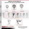 Service Caster 4 Inch Semi Steel Swivel 1/2 Inch Stem Caster Set with Total Lock Brake SCC SCC-TSTTL20S414-SSS-121315-4 - alternate 4